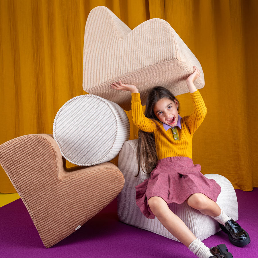 Kindersessel Wolke - Teddy | Spielmöbel für Kinder