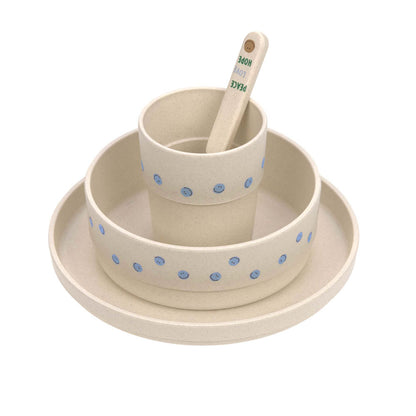 Das Set Smily kommt mit einem hübschen Design für Kinder. 
