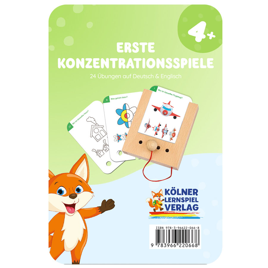 Lochkarten Erste Konzentrationsspiele vom Kölner Lernspielverlag