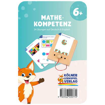 Karten Mathekompetenz für die Lochkasten - Lernspiel Kölner Lernspielverlag