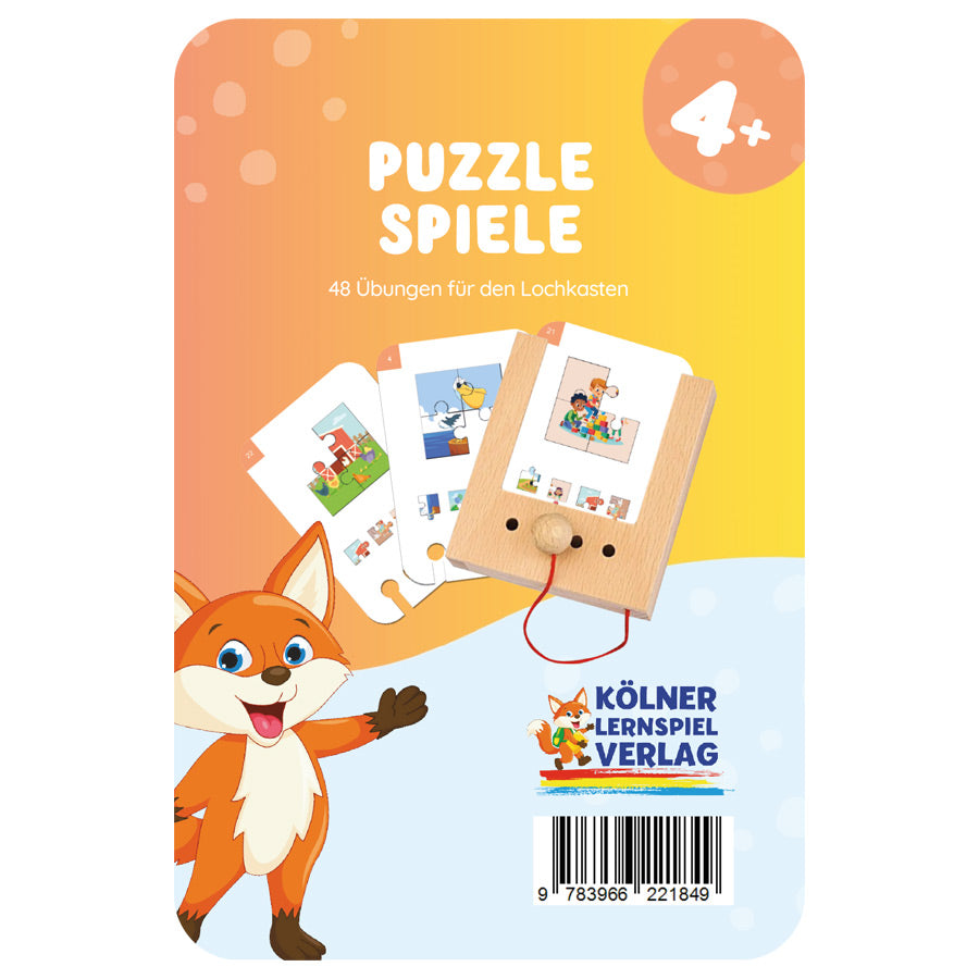 Lochkarten Puzzlespiele vom Kölner Lernspielverlag