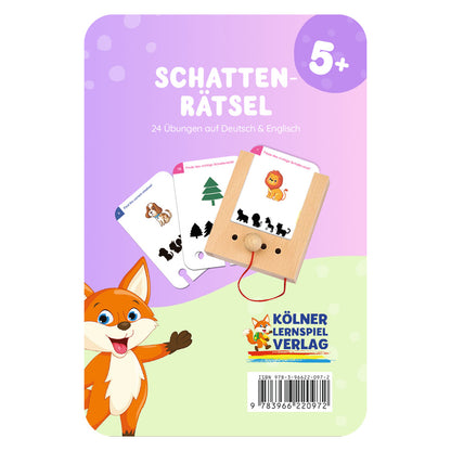 Lochkarten Schattenrätsel vom Kölner Lernspielverlag