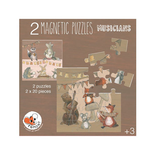 Magnetpuzzle Tier Musiker