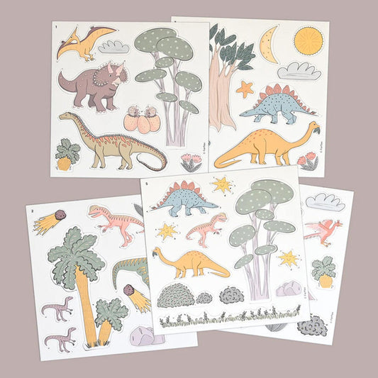 Ferflex Magnete: Dinosaurier | Kreatives Magnetspielzeug