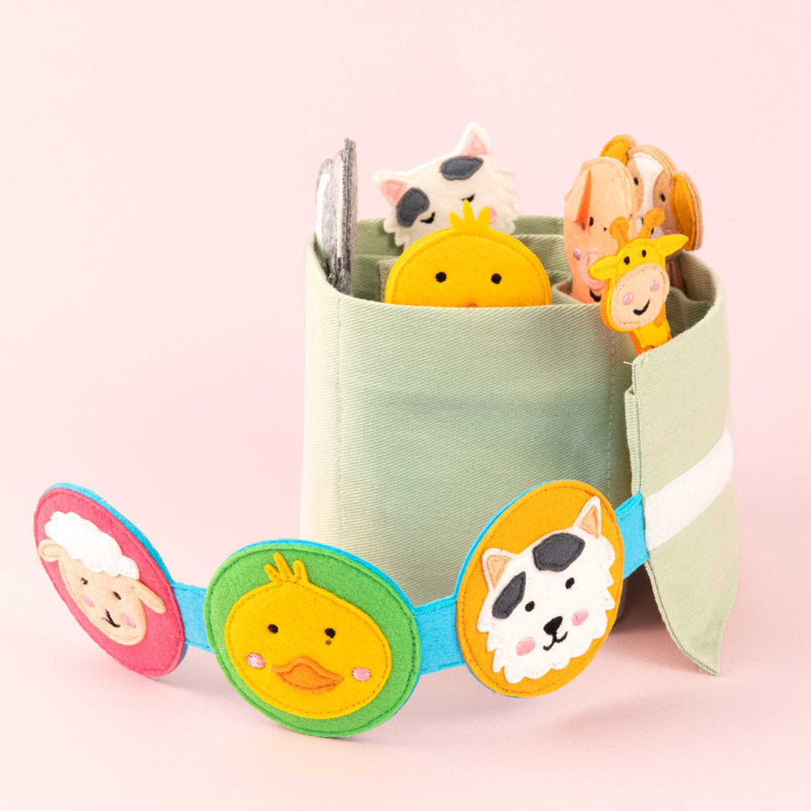 Bei diesem Zuordnungsspiel müssen die Babytiere zu den großen Tieren zugeordnet werden