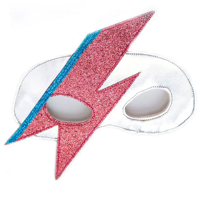 Superstar-Maske für Kinder als Verkleidung im coolen Design