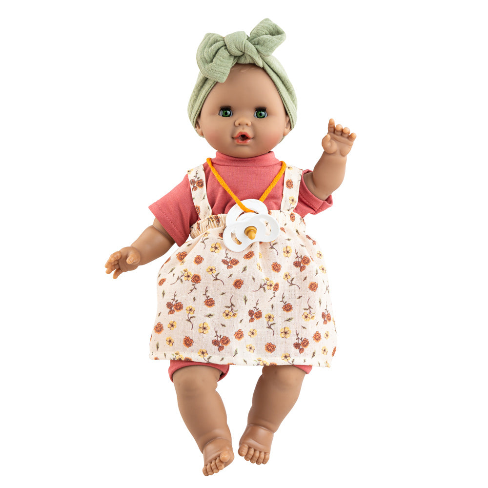 Spielzeugpuppe Maja von Paola Reina mit Puppenkleid und Puppenaccessoires 