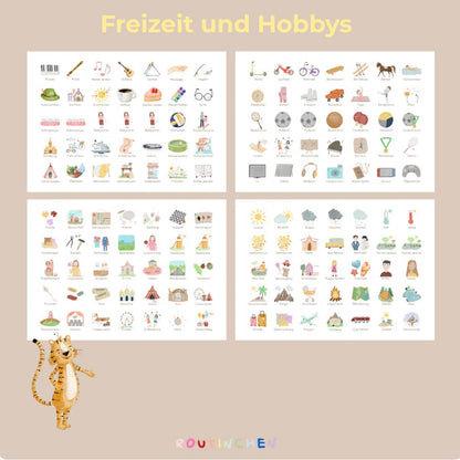 Routineplaner Karten für Freizeit und Hobbys