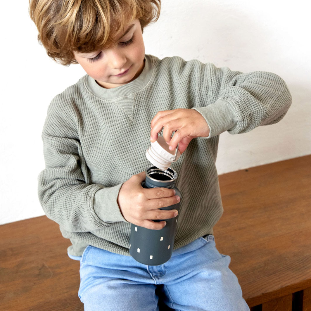 Edelstahl-Trinkflasche Happy Prints