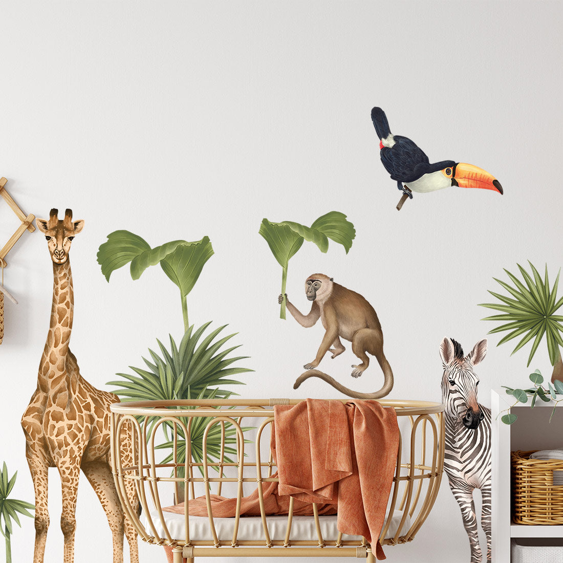 Wandtattoos - Safari Tiere