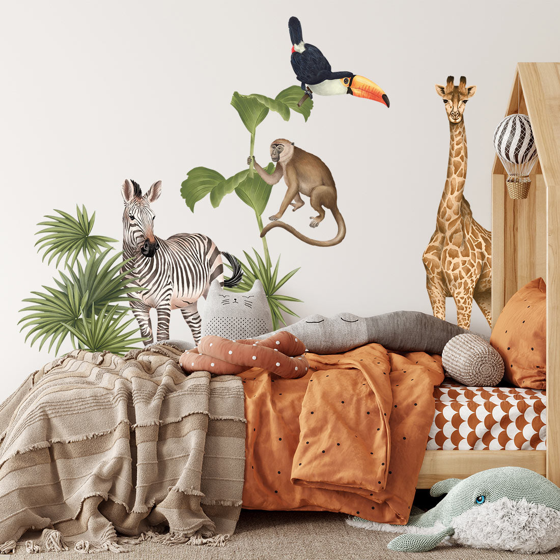 Wandtattoos - Safari Tiere