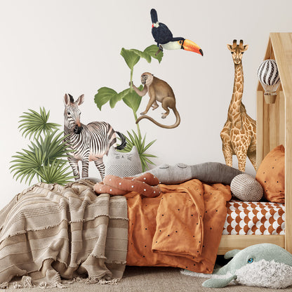 Wandtattoos - Safari Tiere