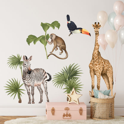 Wandtattoos - Safari Tiere
