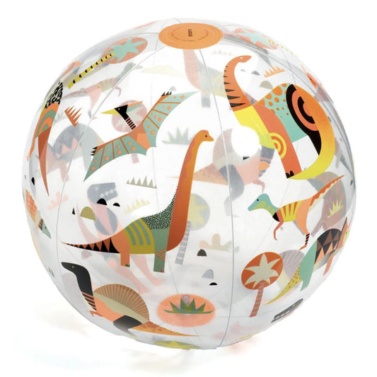 Durchsichtiger Wasserball für Kinder mit Dinosaurier