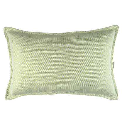 Längliches Outdoor-Kissen von Wigiwama in der Farbe herba / grün