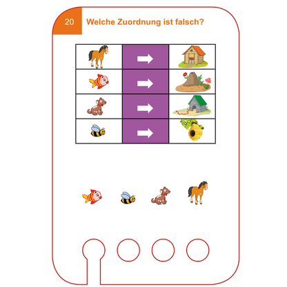 Steckspiel für Kinder ab 5 Jahren von den Kölner Lernspiele.